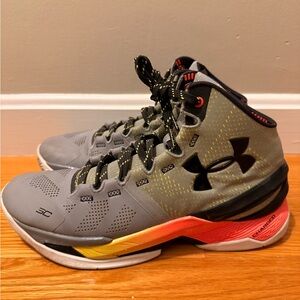 Under Armour Curry 2 Basketball Sneakers (Iron Sharpens Iron) - Men’s size 7.5